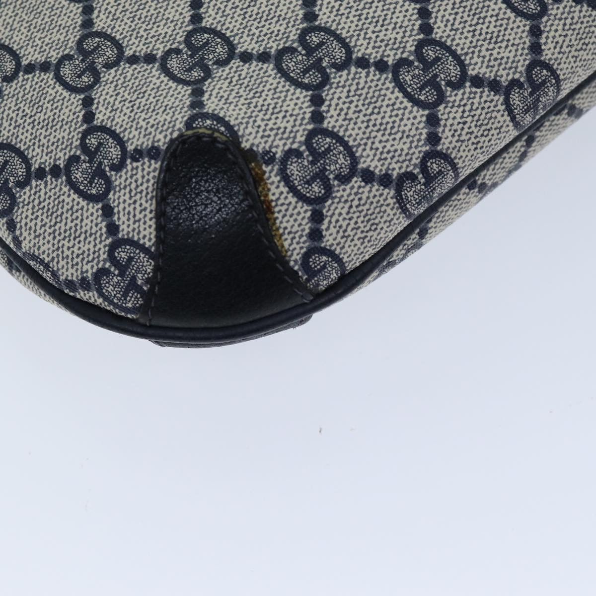 Gucci GUCCI GG Supreme Sherry Line Shoulder Bag Pvc Navy Red 39 Size ONE SIZE - 16 Thumbnail