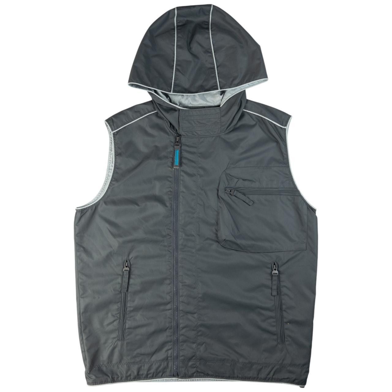 Nike Vintage Nike Zip Up Hooded Gilet Size M Size US M / EU 48-50 / 2 - 1 Thumbnail