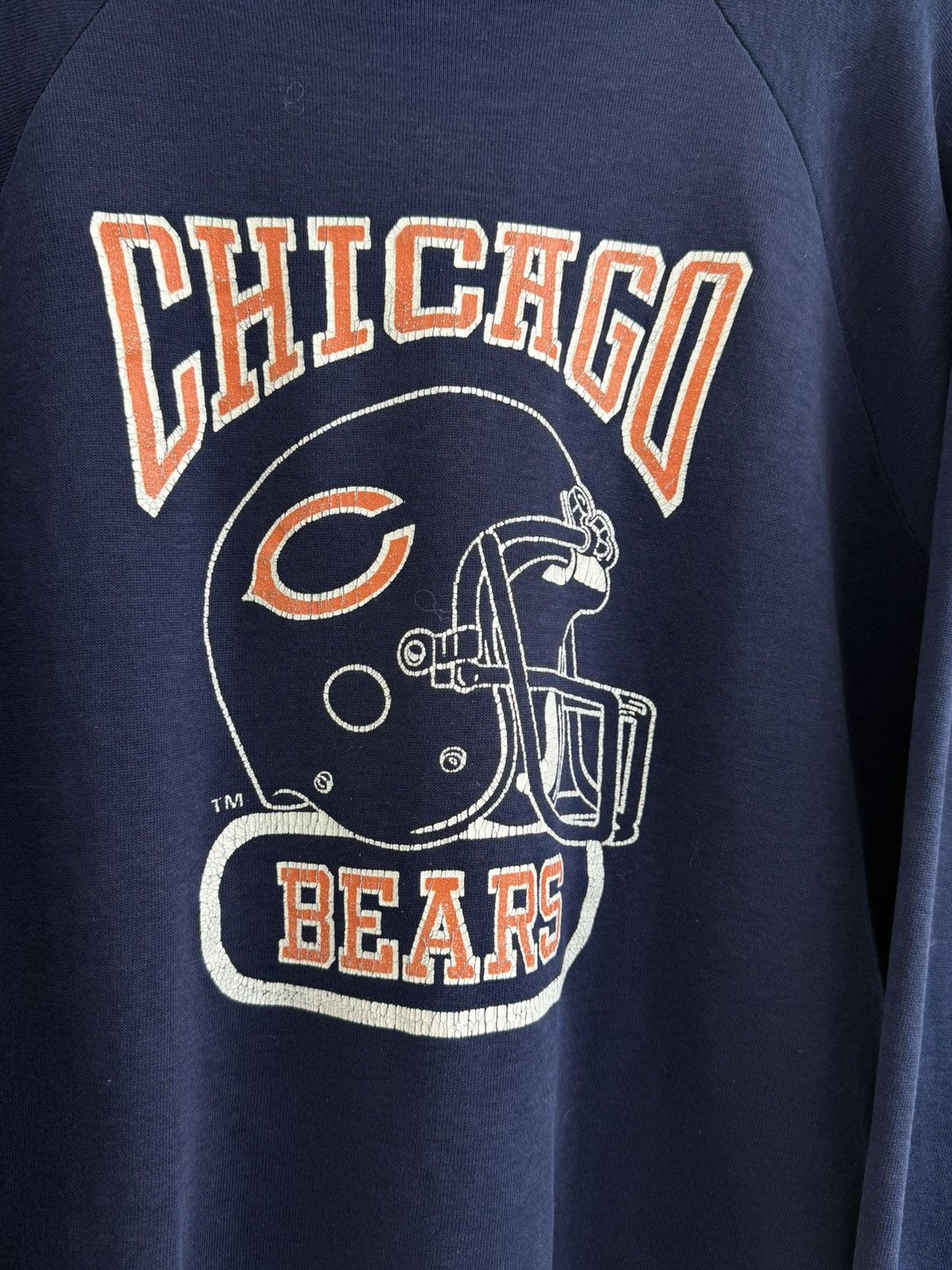 NFL × Vintage Vintage 80s Chicago Bears Sweatshirt Size US M / EU 48-50 / 2 - 3 Thumbnail