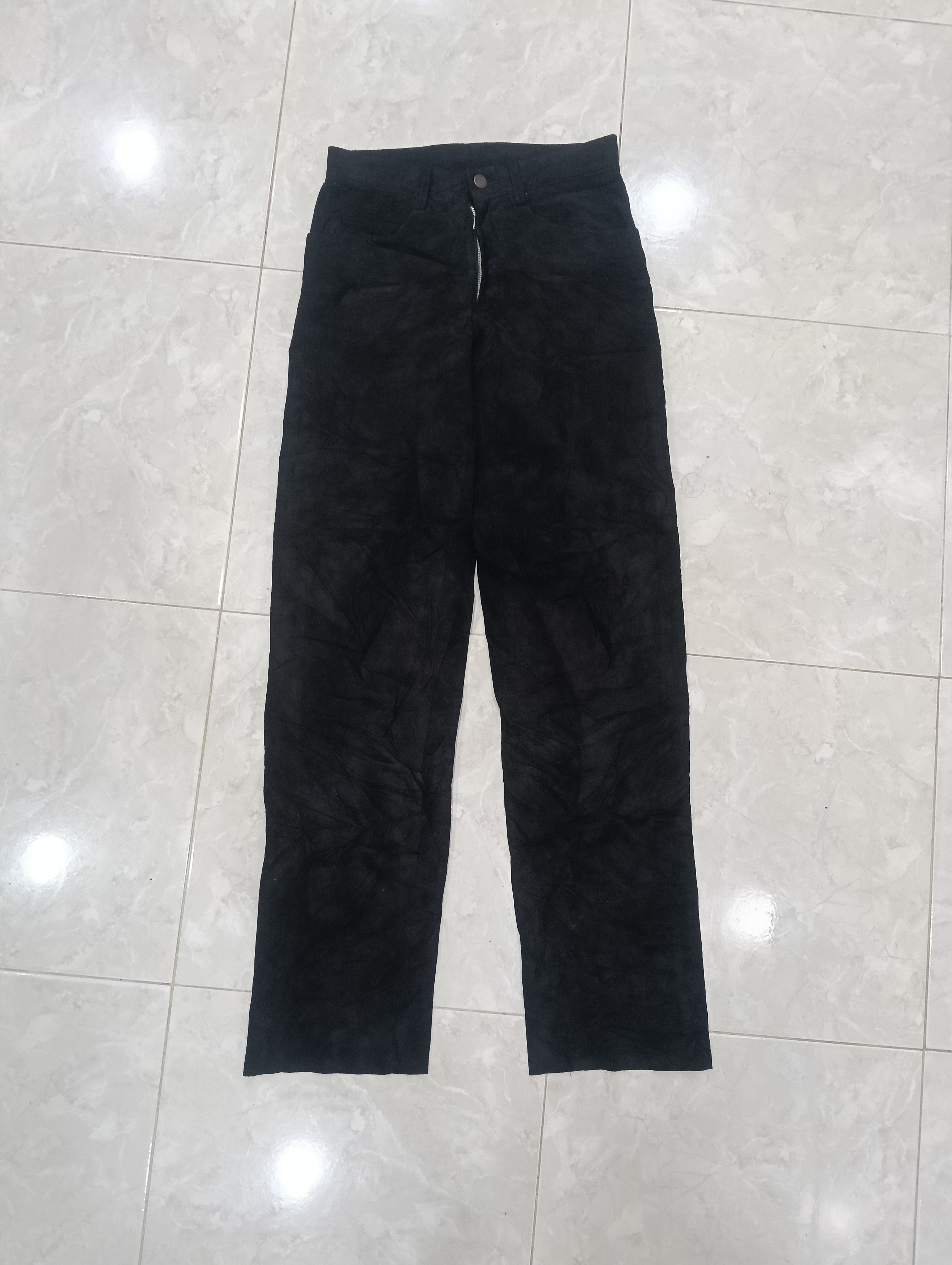 Designer × Gaultier Homme Objet × Jean Paul Gaultier Gaultier Homme Object Pant Like Velvet Size US 27 - 1 Thumbnail