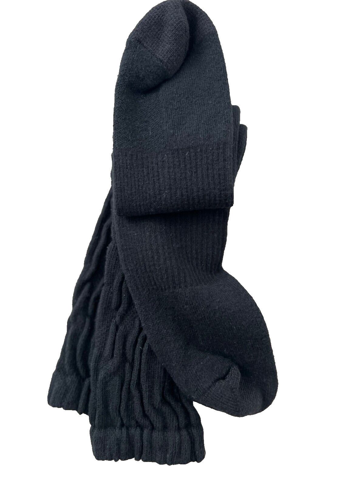 Zara Zara Chunky Socks Black ( L ) Size ONE SIZE - 2 Thumbnail