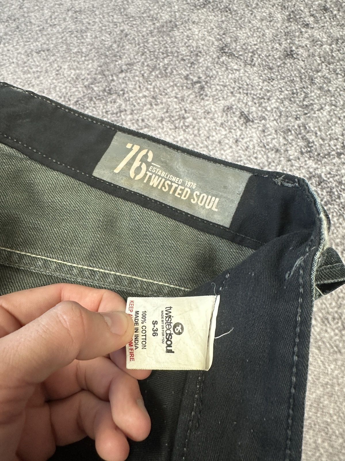 Vintage Y2K Avant Garde Vintage Pocket Denim Streetwear Rare Casual Size US 36 / EU 52 - 3 Thumbnail