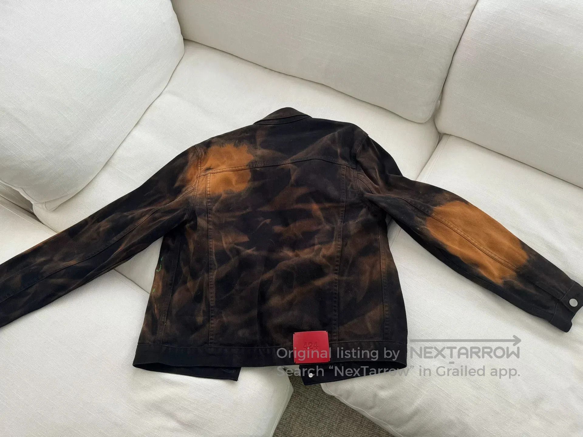 424 424 Denim Complex Wash Jacket. Size US M / EU 48-50 / 2 - 5 Thumbnail