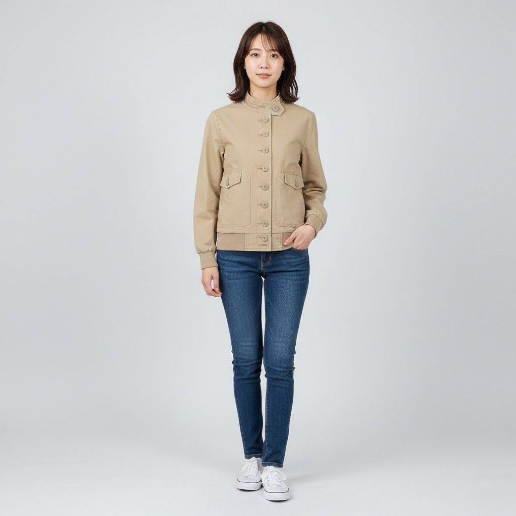Alpha Industries Alpha Industries Women S Jacket Beige Classic 2474 Size M / US 6-8 / IT 42-44 - 1 Thumbnail