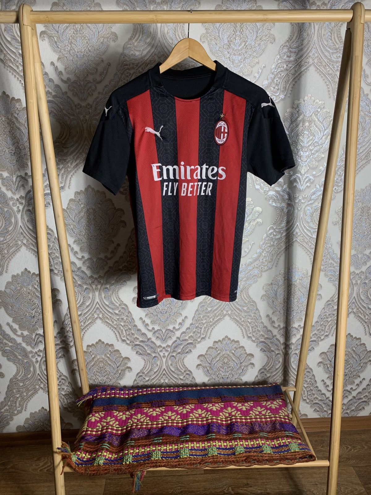 Puma VINTAGE PUMA FC AC MILAN INTER ITALY SOCCER JERSRY Y2K 90s Size US M / EU 48-50 / 2 - 1 Thumbnail