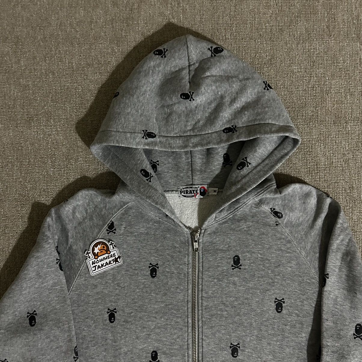 Bape Bape Pirates Monogram Zip Up Hoodie Size US M / EU 48-50 / 2 - 2 Thumbnail