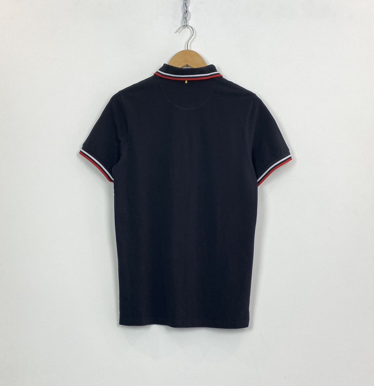 Pretty Green Pretty Green Short Sleeve Polo Shirt Mens Size S Black Top Size US S / EU 44-46 / 1 - 8 Thumbnail