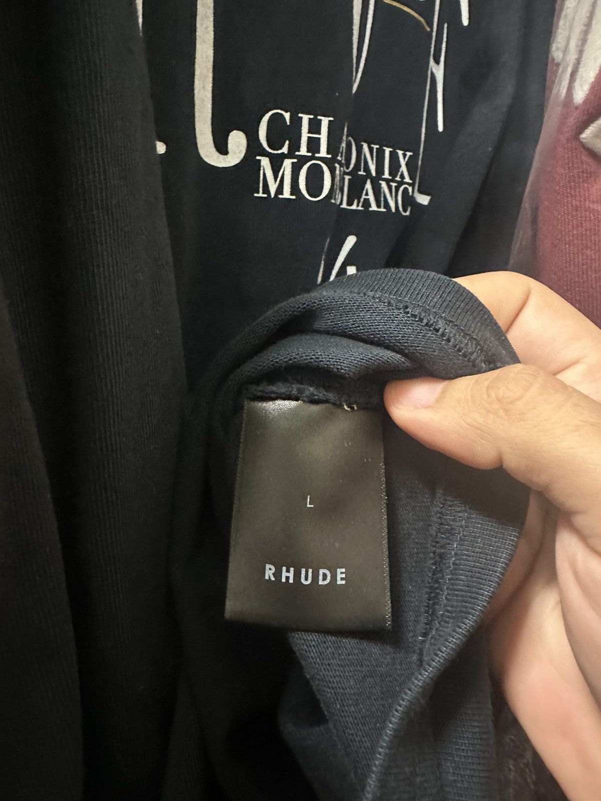 Rhude Rhude Oversize t-shirt Size US L / EU 52-54 / 3 - 3 Thumbnail