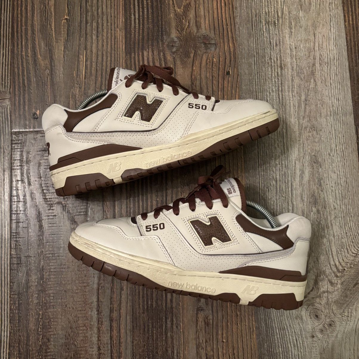 Aime Leon Dore × New Balance New Balance x Aime Leon Dore 550 White Brown Size US 10.5 / EU 43-44 - 1 Thumbnail