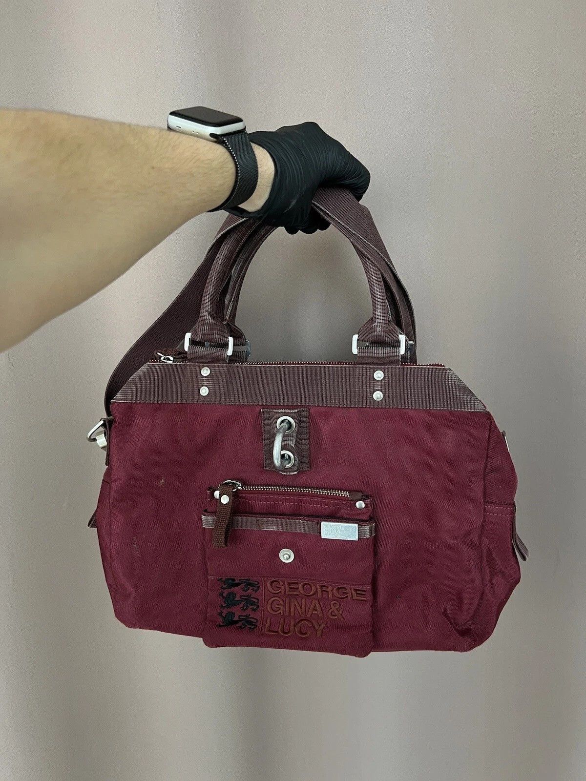 George Gina & Lucy George Gina & Lucy "Miss Perfect" Large Burgundy Bag GGL Size ONE SIZE - 1 Thumbnail