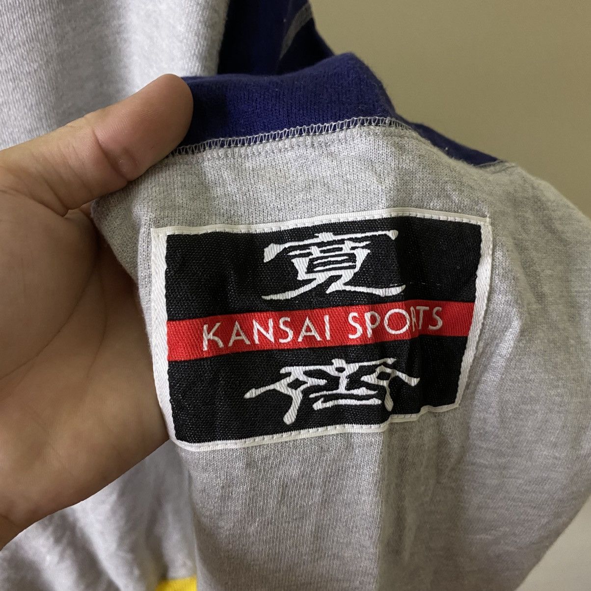 Kansai Yamamoto Kansai Sports Embroidered Dragon Half Zipper Sweatshirt Size US XL / EU 56 / 4 - 6 Thumbnail