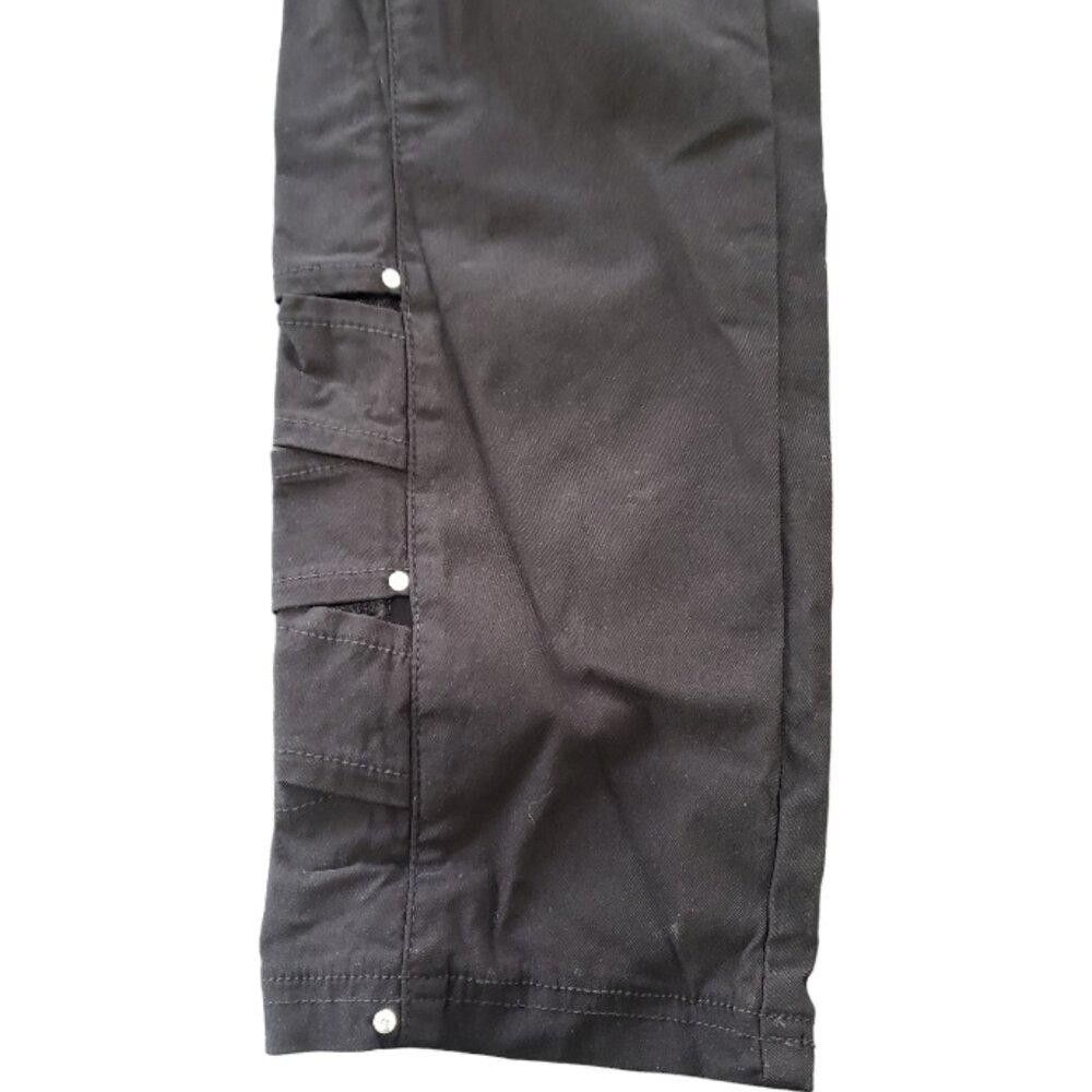 Designer CT1069 Ethyl Black Straight Leg Pant 10 Size 32" / US 10 / IT 46 - 3 Thumbnail