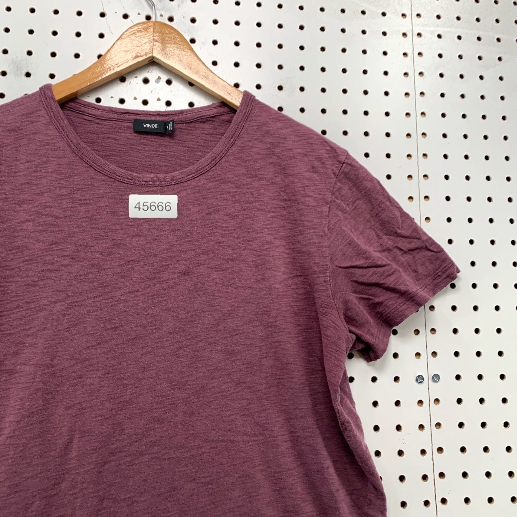Vince Vince Shirt Mens Medium Purple Crewneck Preppy Business T Shirt Size US M / EU 48-50 / 2 - 5 Thumbnail