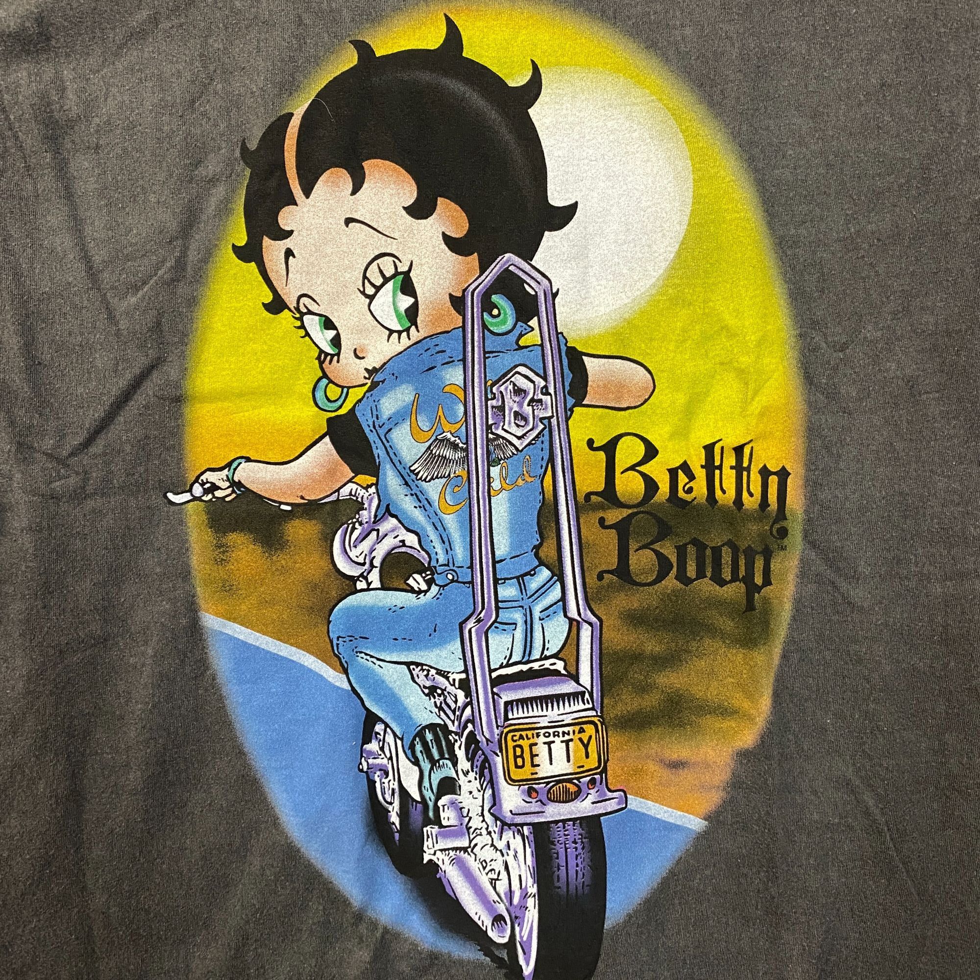 Other Betty Boop Wild Child Motorcycle Biker Graphic T-Shirt Small Size US S / EU 44-46 / 1 - 2 Thumbnail
