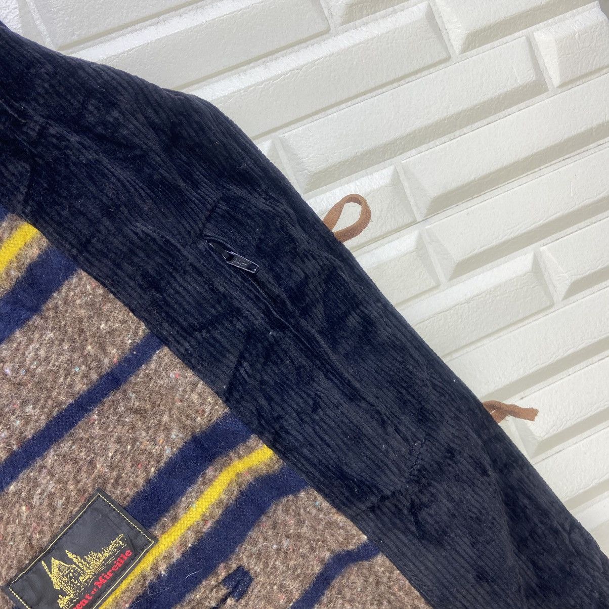 Vintage Vintage Vincent et Mireille Faux Fur Corduroy Heavy Coat Size US XS / EU 42 / 0 - 11 Thumbnail