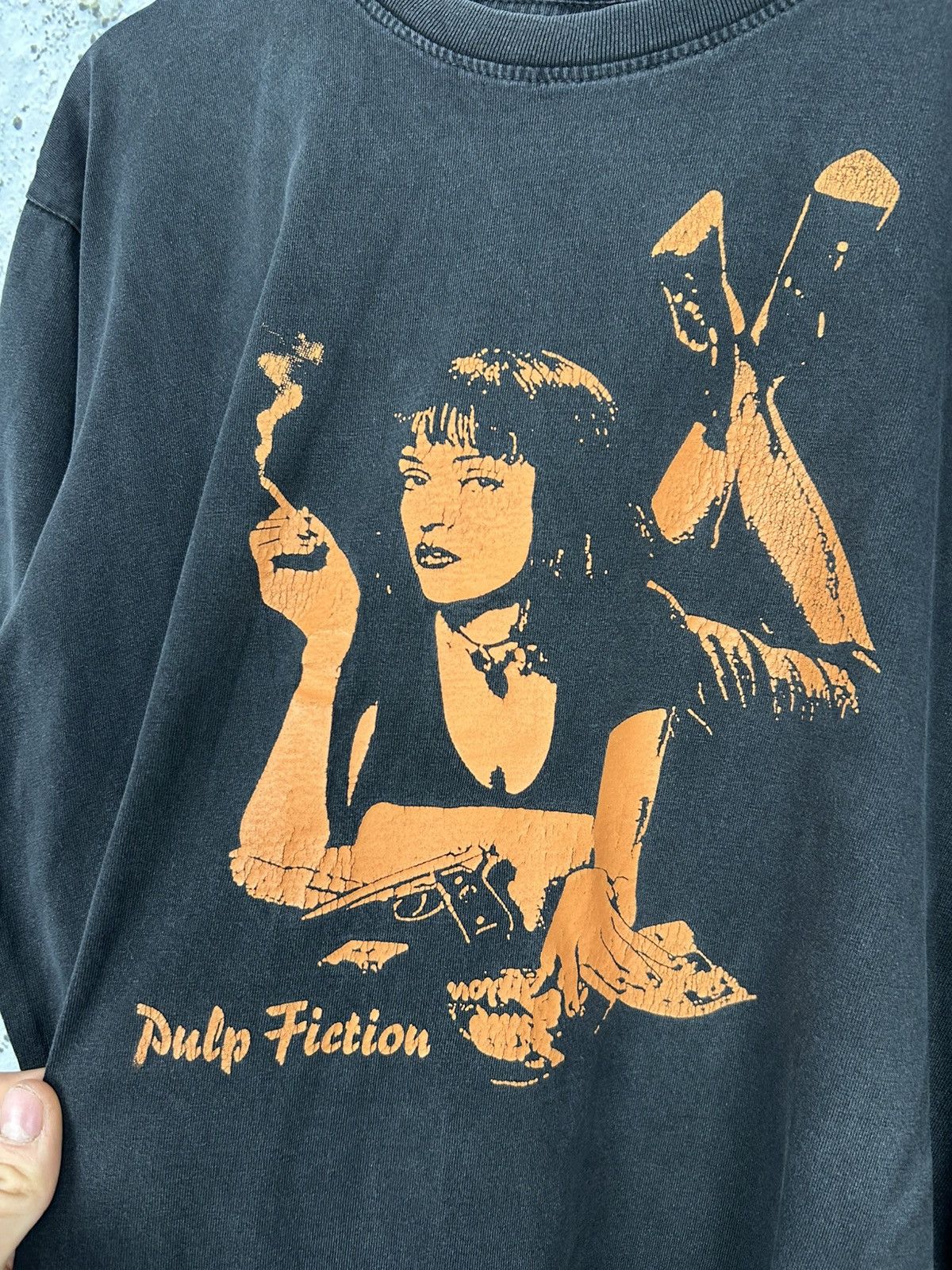 Vintage Vintage Pulp Fiction Movie Graphic Tee Film 90s Baggy Skate Size US L / EU 52-54 / 3 - 4 Thumbnail