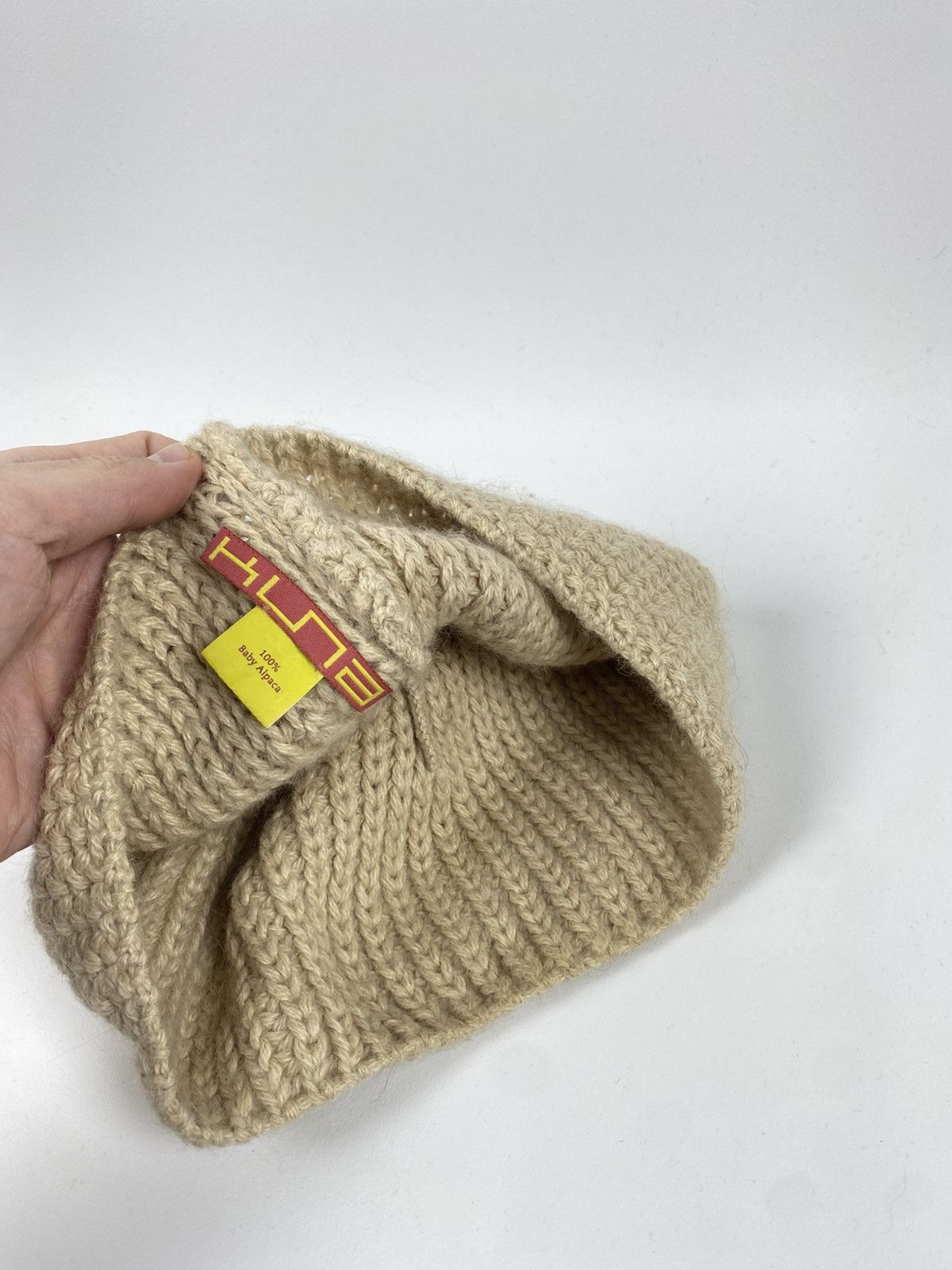 KUNA Kuna Baby Alpaca Knit Beanie Hat Made in Peru One size Size ONE SIZE - 7 Thumbnail