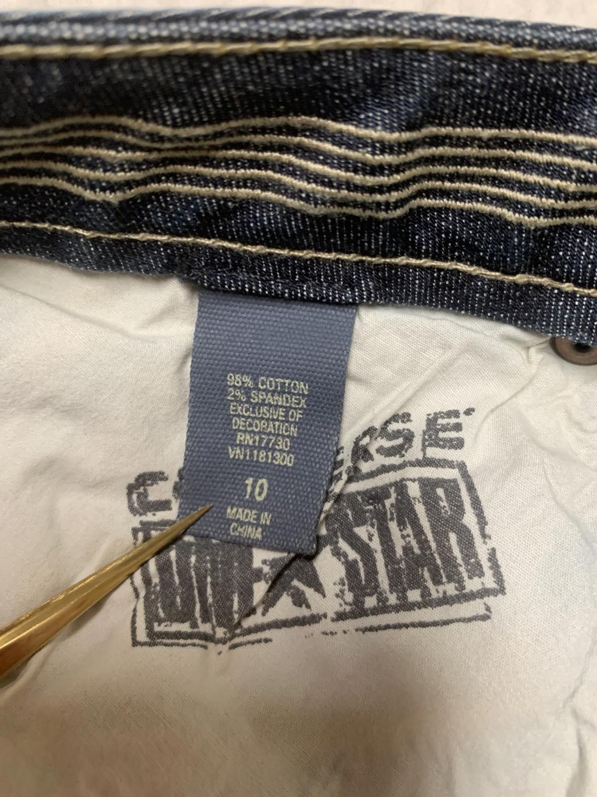 Converse Converse One Star Denim Jeans Women's Sz 10 Classic W30 x 30 Size 32" / US 10 / IT 46 - 8 Thumbnail