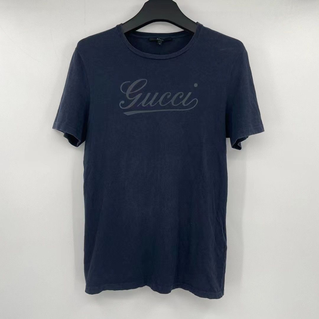 Gucci Gucci cursive letters short sleeves Nextarrow-2412 Size US M / EU 48-50 / 2 - 1 Thumbnail