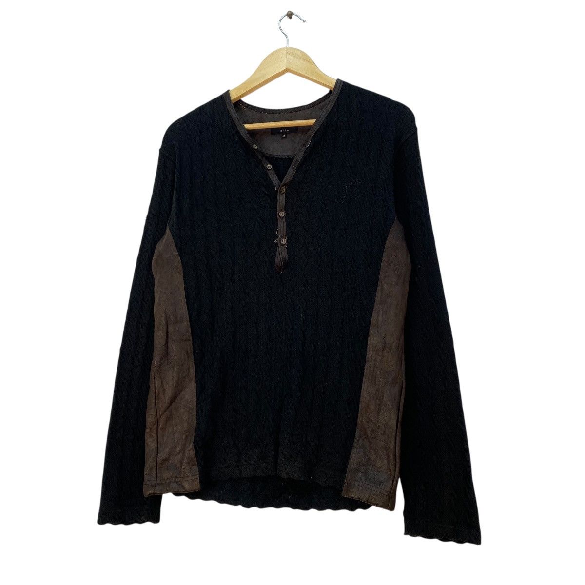 Issey Miyake Vintage Japanese Brand Albe Shirt Long Sleeve Size US M / EU 48-50 / 2 - 2 Thumbnail