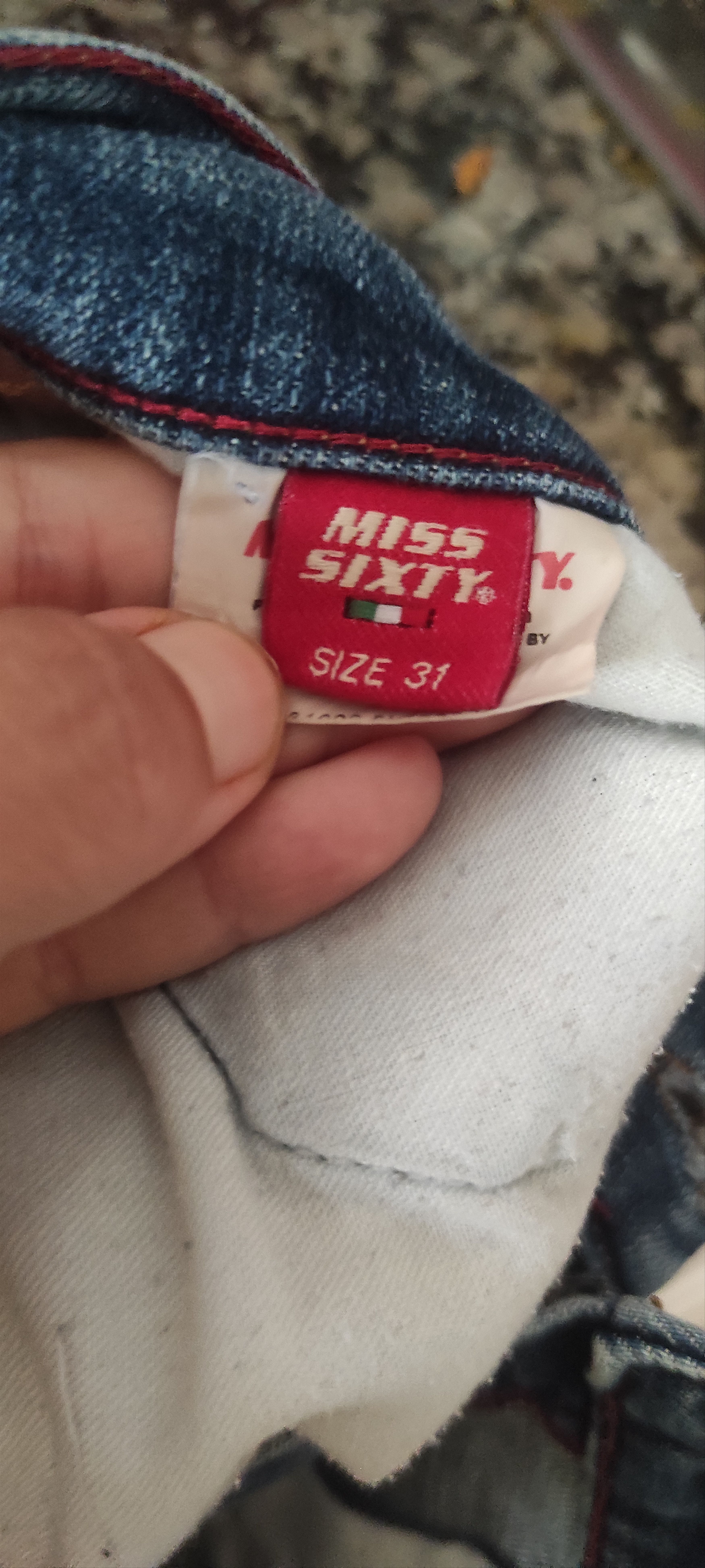 Miss Sixty × Vintage Miss Sixty Womens Denim Shorts Size 31 Blue Cotton Size 31" - 11 Thumbnail