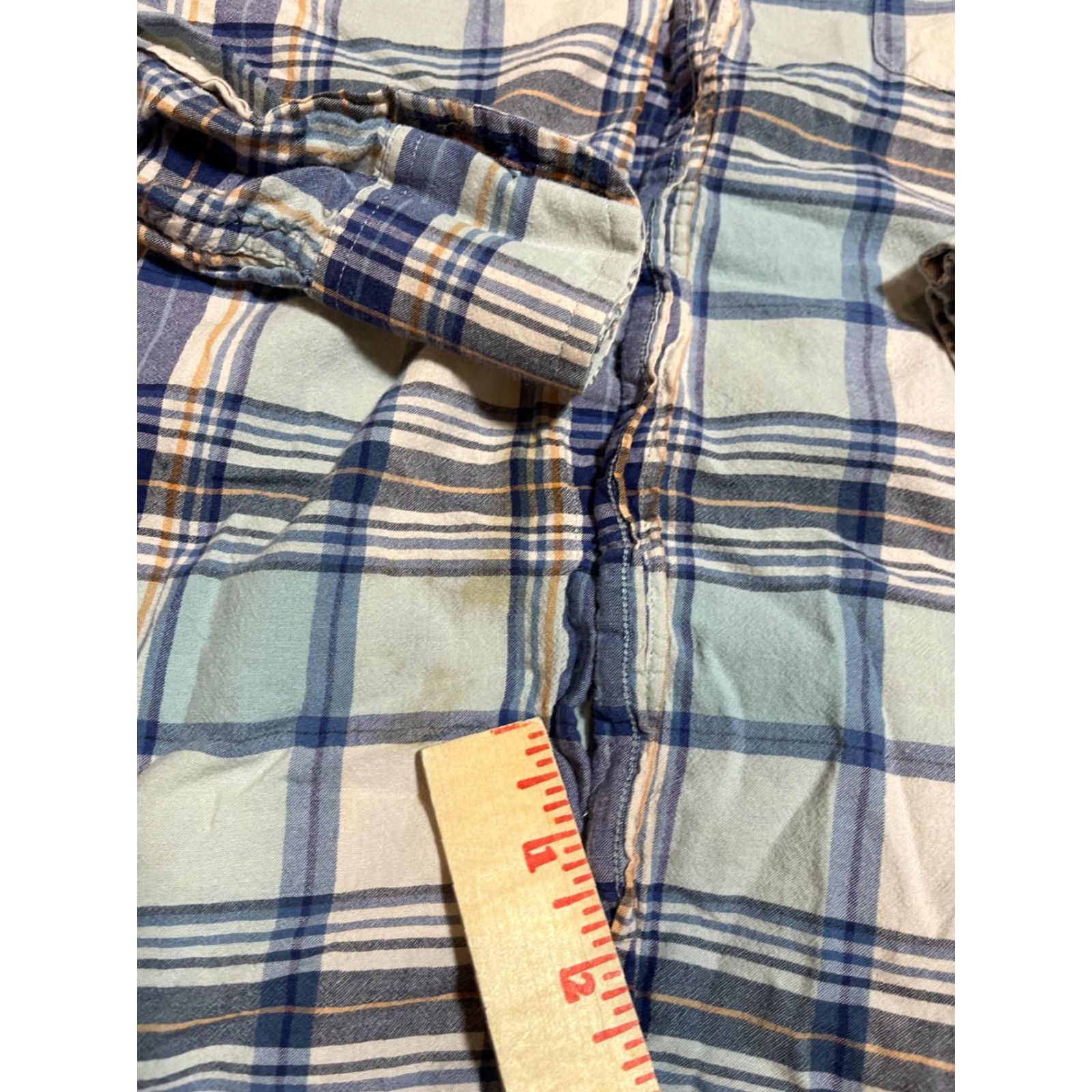 J.Crew J.CREW Button-Up Shirt Men M Long Sleeve Plaid Blue Multicolor Size US M / EU 48-50 / 2 - 3 Thumbnail
