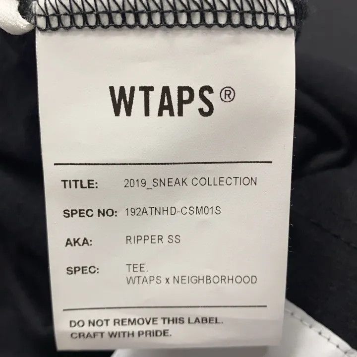 Wtaps WTAPS × NEIGHBORHOOD Short Sleeve T-Shirt -2508 Size US M / EU 48-50 / 2 - 5 Thumbnail