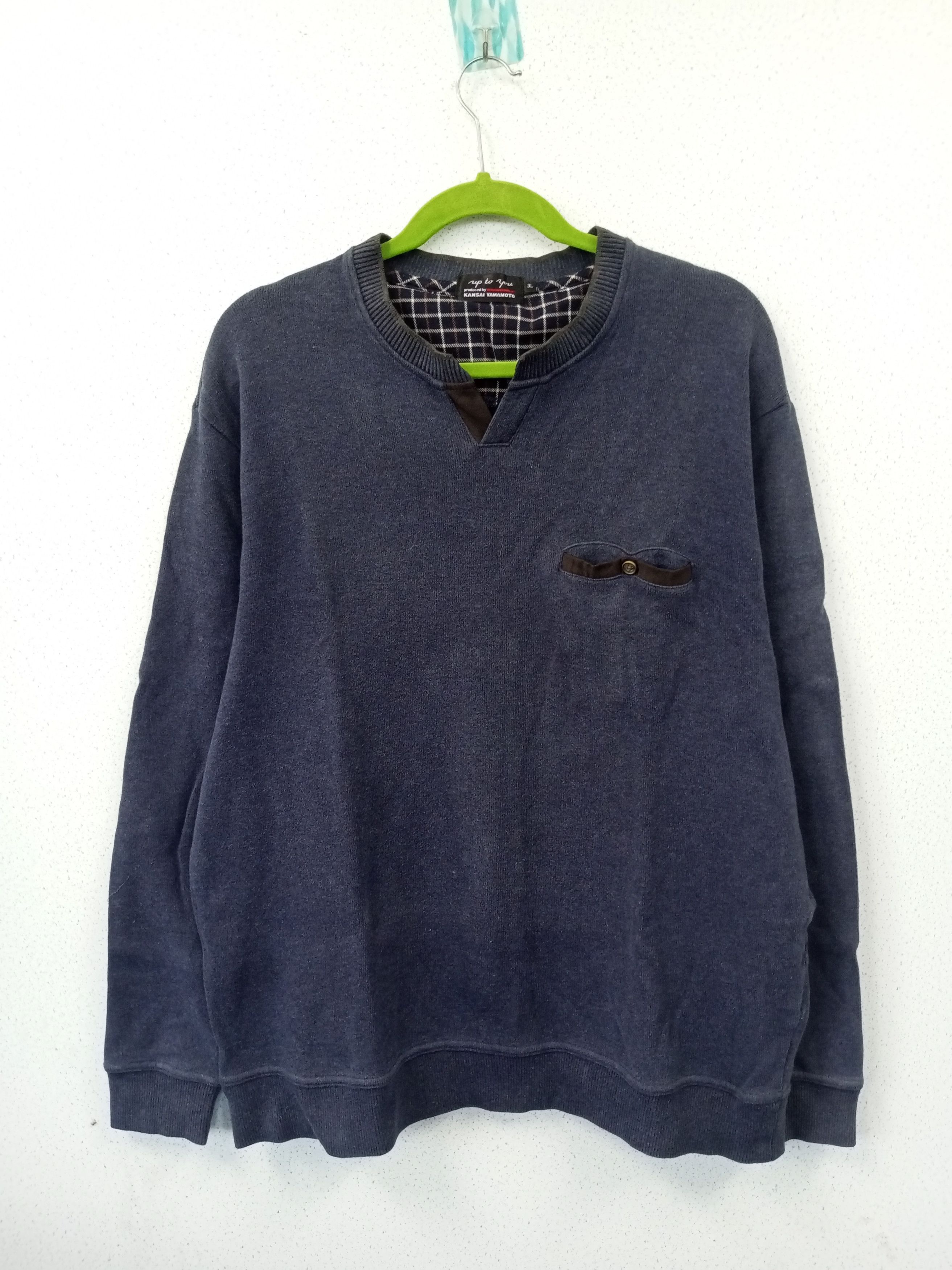 Kansai Yamamoto Up to You Kansai Yamamoto Sweatshirt Size US L / EU 52-54 / 3 - 4 Thumbnail