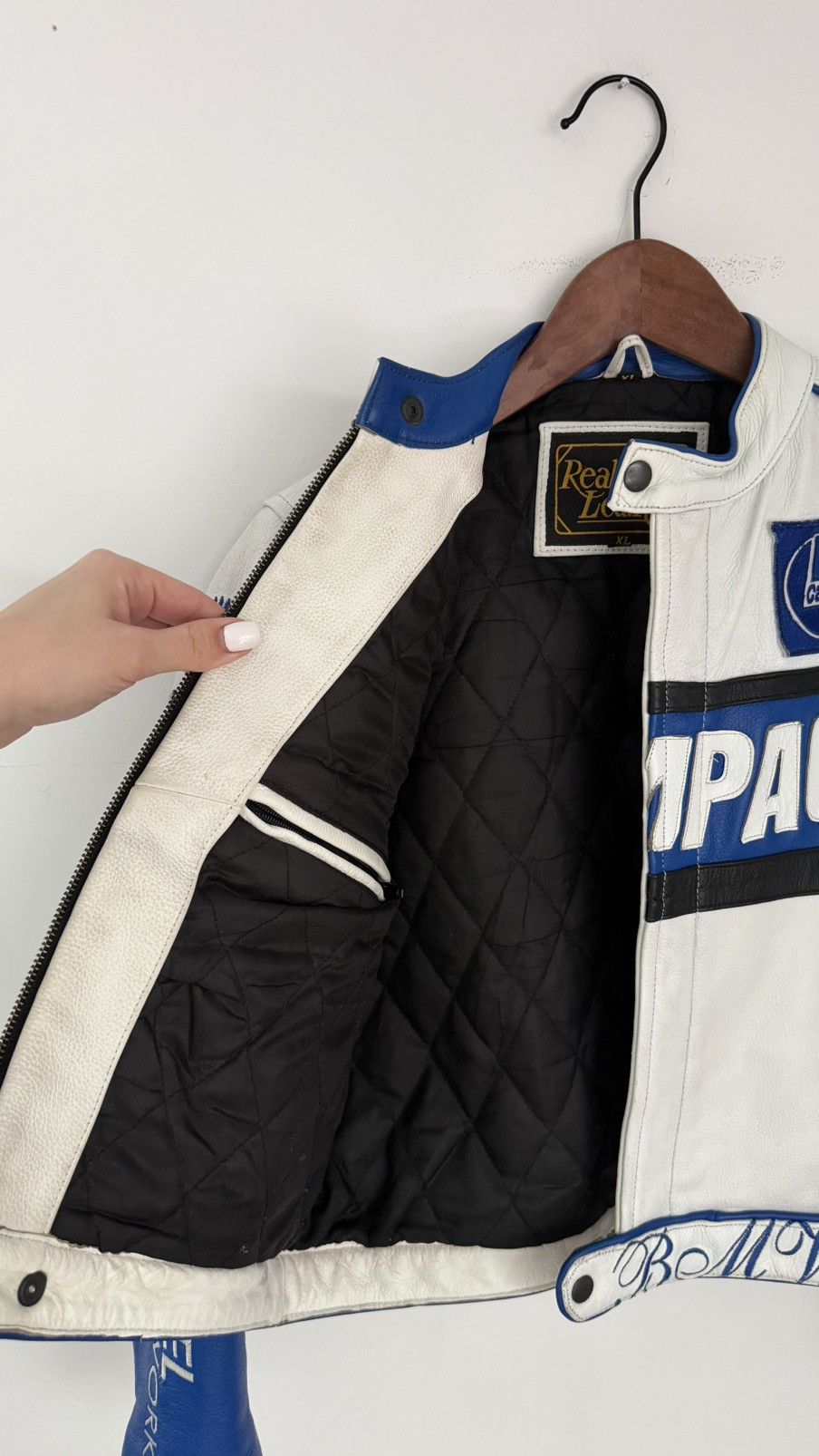 BMW Vintage BMW x Compaq Racing Leather Jacket Size US M / EU 48-50 / 2 - 18 Thumbnail