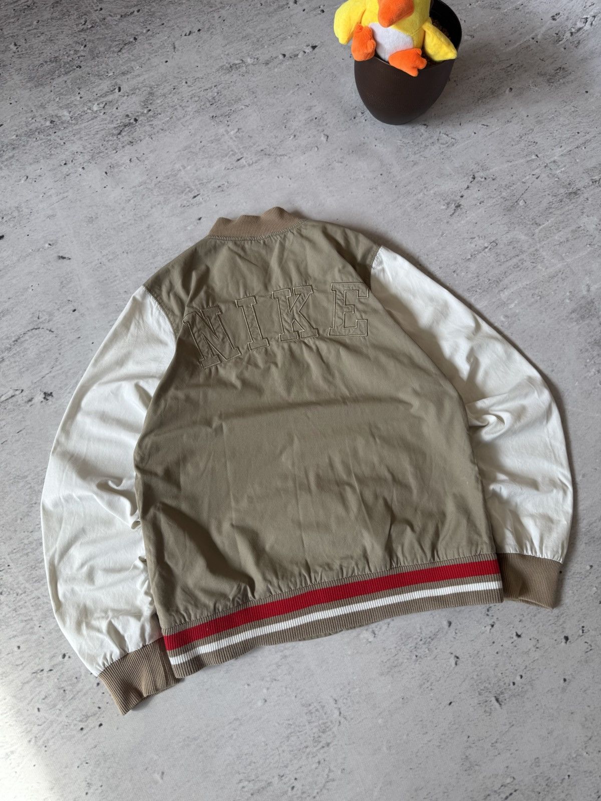 Nike × Vintage NIKE VINTAGE BASIC LOGO OVERSIZE BAGGY LIGHT JACKET Size US M / EU 48-50 / 2 - 1 Thumbnail