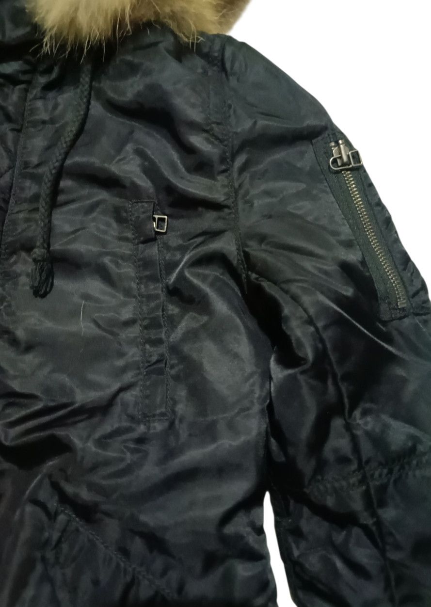 Hedi Slimane FUR HOOD BOMBER Size US S / EU 44-46 / 1 - 4 Thumbnail