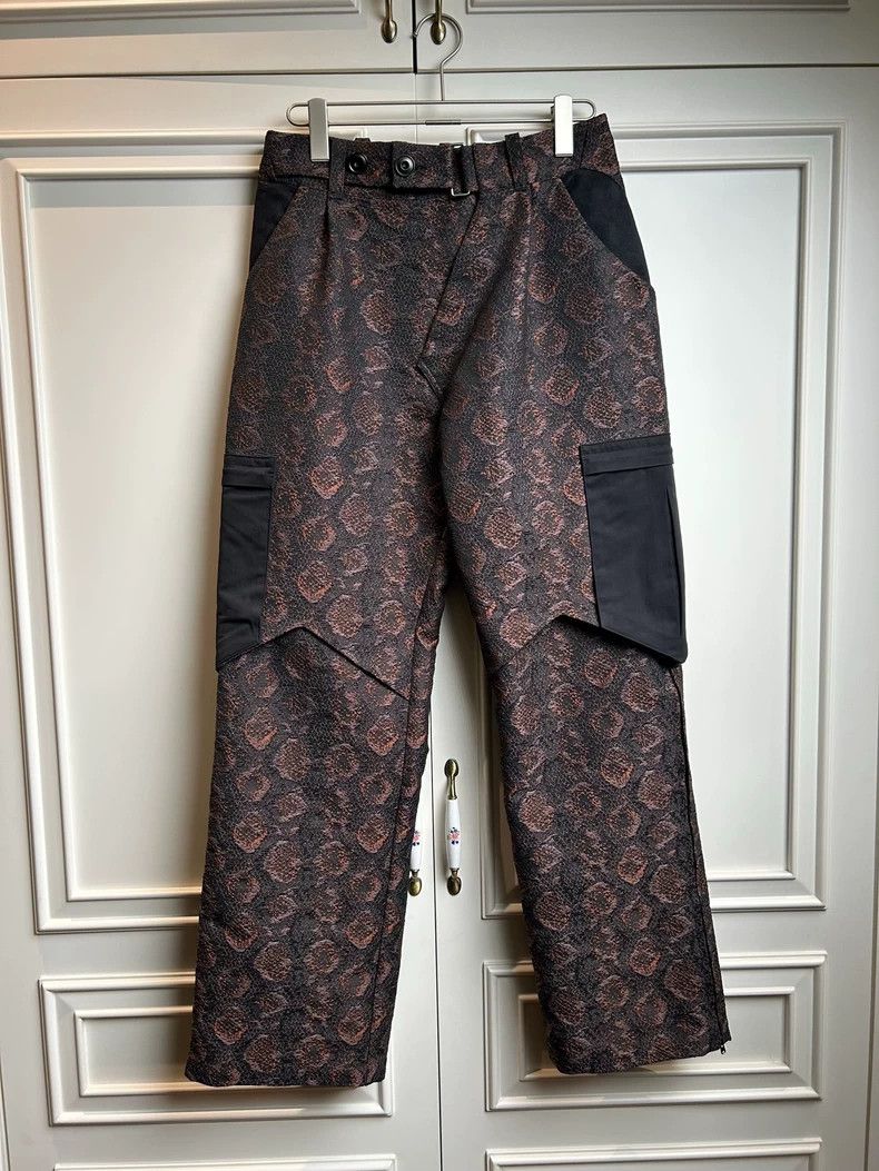 Kiko KostadinovSize MBindra Cargo Snake Print Cargo Pants 2