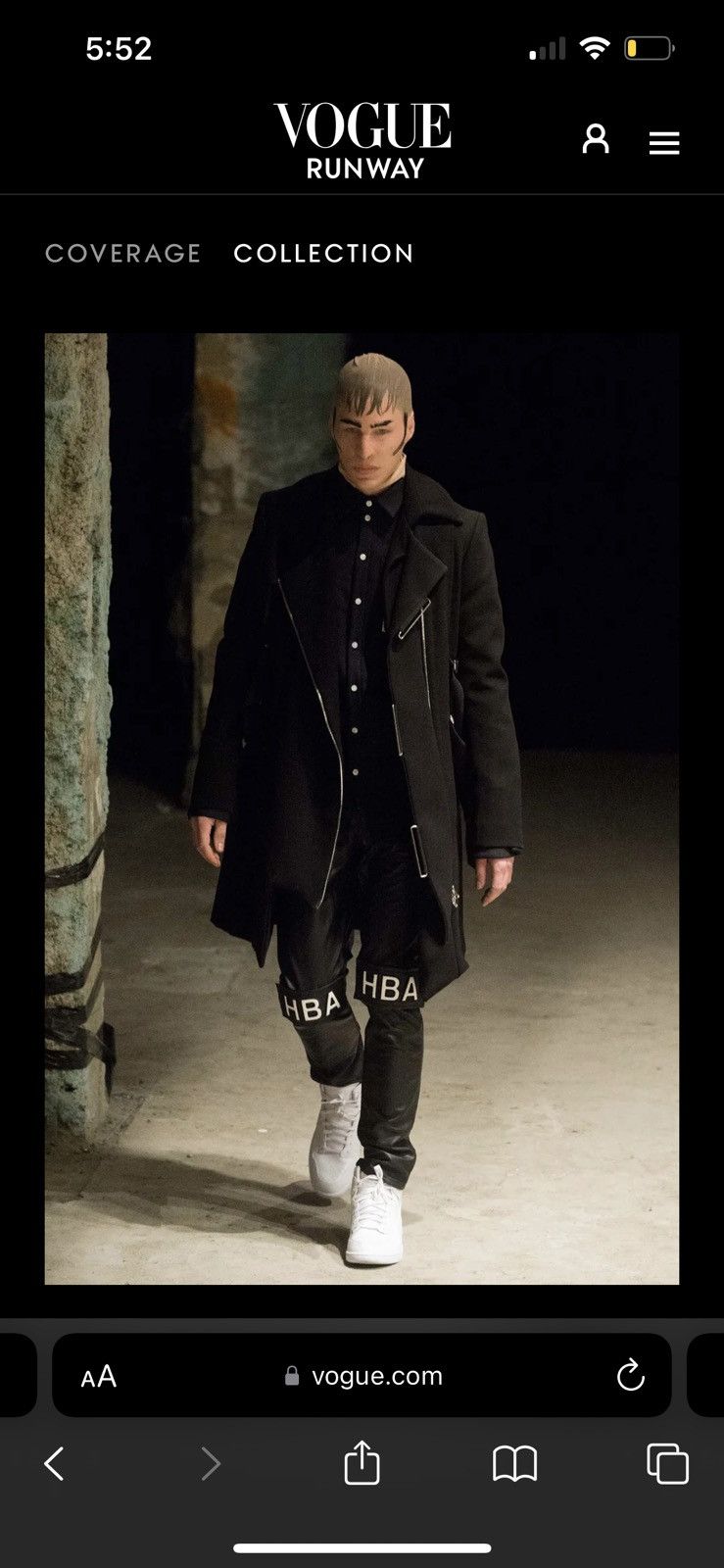 Hood By Air 2015 Leather Hockey Pants Runway Exclusive RARE* Size US 32 / EU 48 - 7 Thumbnail