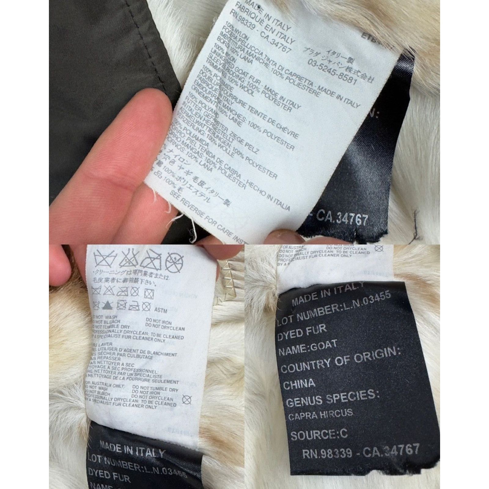Prada Prada Faux Fur Hooded Jacket Size M / US 6-8 / IT 42-44 - 4 Thumbnail