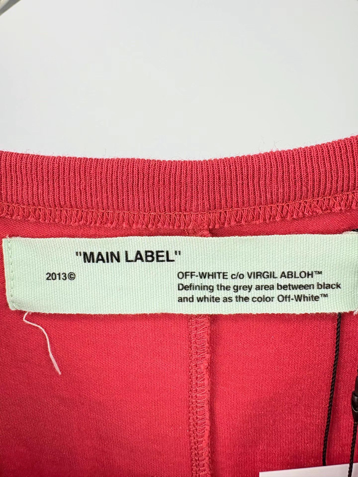Off-White OFF WHITE Red Box Melting Print Short Sleeve Tee Size US M / EU 48-50 / 2 - 3 Thumbnail