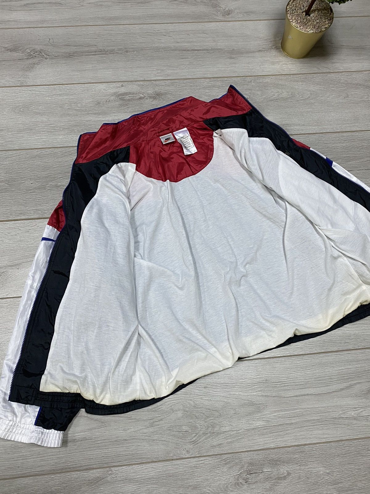 Vintage Nike 1990 dead stock vintage track suit pants + jacket Size US L / EU 52-54 / 3 - 7 Thumbnail