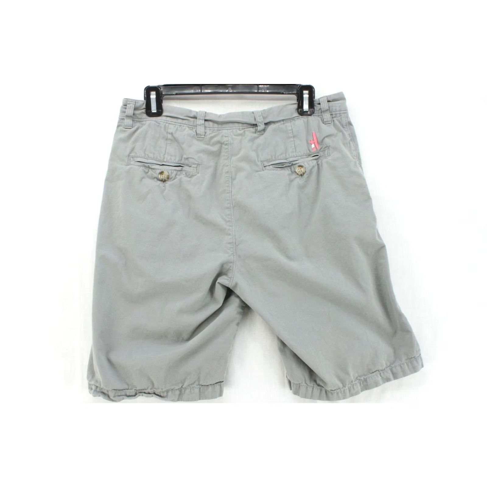 johnnie-O johnnie-O Poplin Derby Cotton Shorts Mens 30 Gray Chino Preppy Casual Vacation Size US 30 / EU 46 - 2 Thumbnail