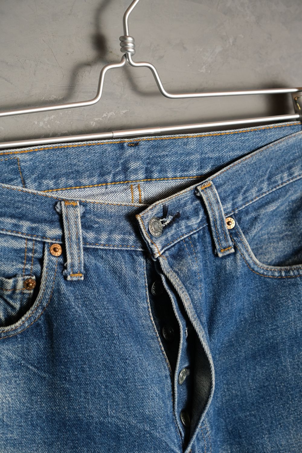 Vintage Levi’s Mid 1980’s 501 Selvedge Jeans 524d Size US 30 / EU 46 - 2 Thumbnail