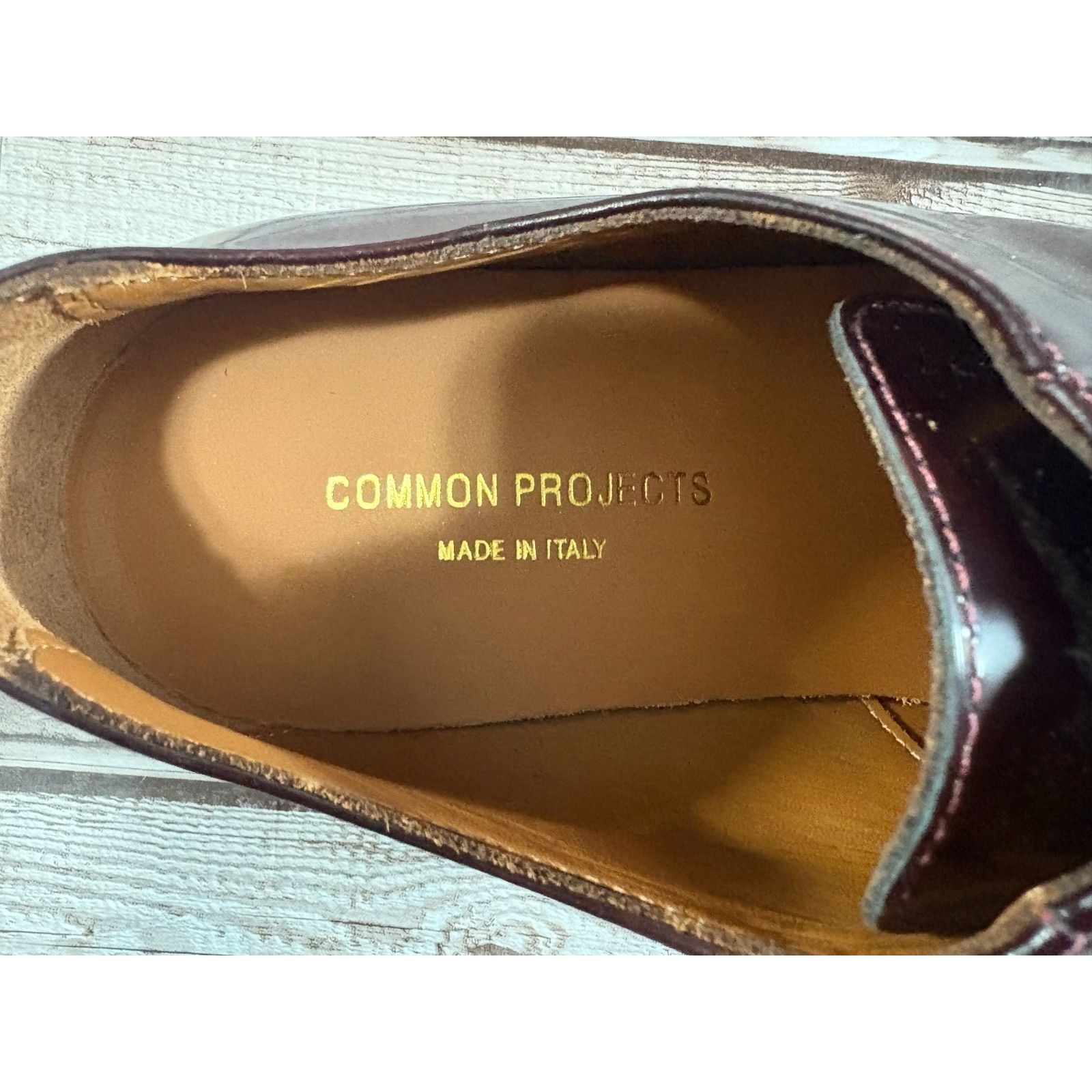 Common Projects Common Projects Derby Polished Leather Loafers shoes Sz 41 c Size US 8 / EU 41 - 9 Thumbnail