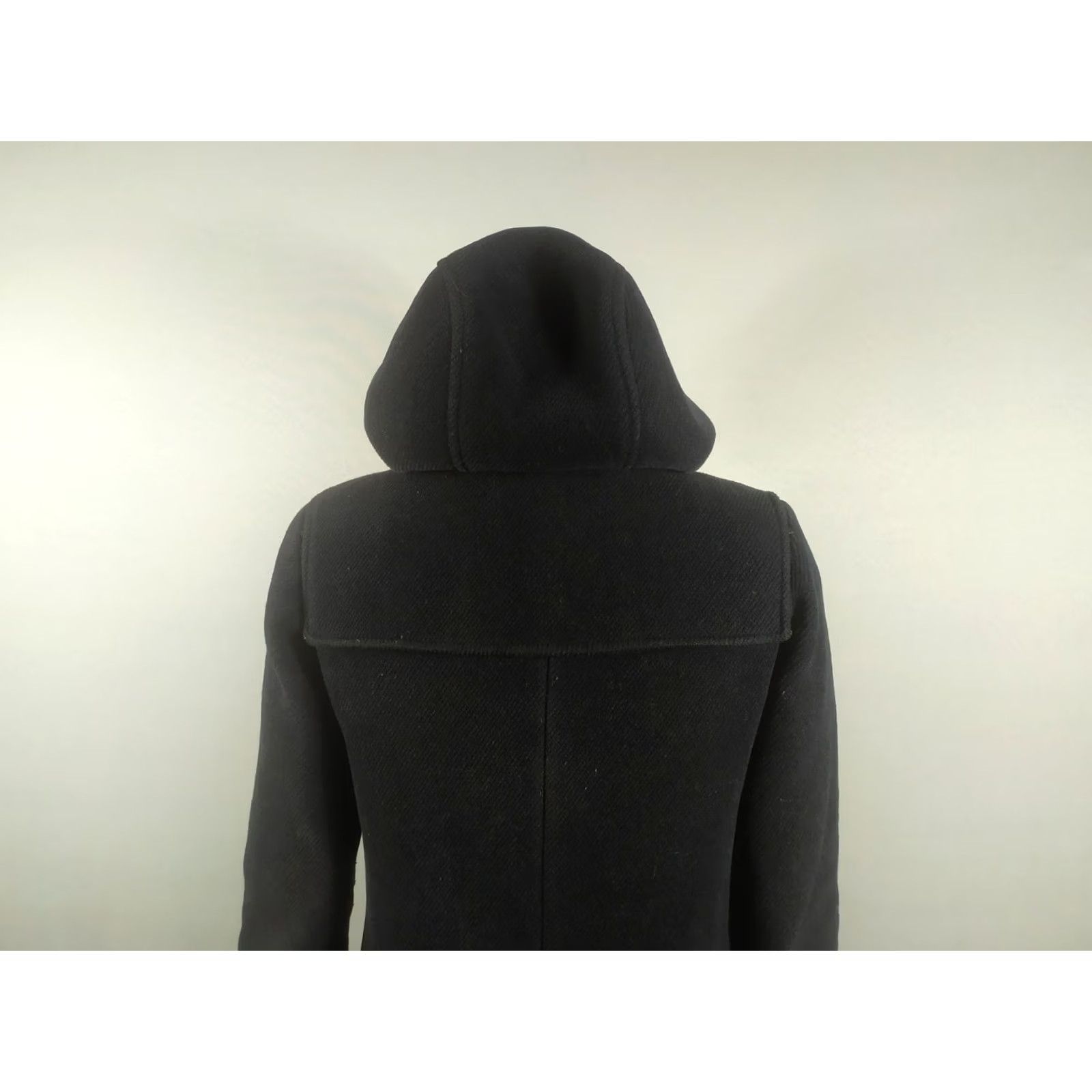 Vintage APC Coat Women's Wool Black Size S Small Overcoat Long Sleeve Buttoned 90s Designer Vintage? No Size S / US 4 / IT 40 - 6 Thumbnail