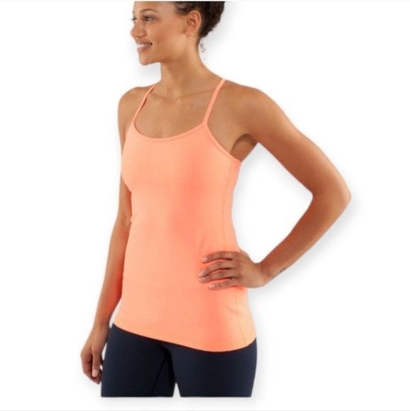 Lululemon Lululemon orange shell Y tank top Size M / US 6-8 / IT 42-44 - 1 Thumbnail