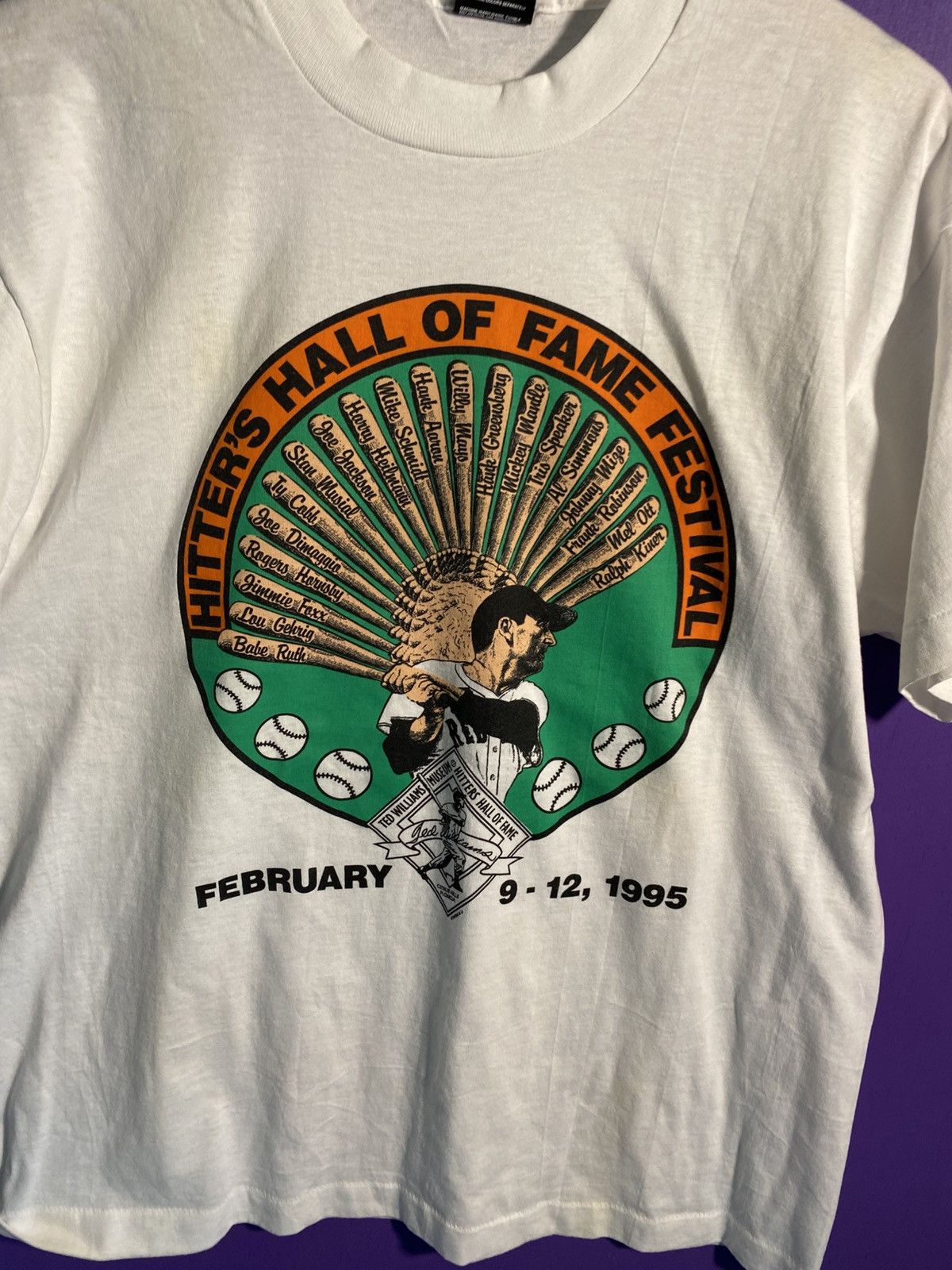 MLB Vintage 1995 MLB hitters hall of fame t-shirt Size US L / EU 52-54 / 3 - 3 Thumbnail