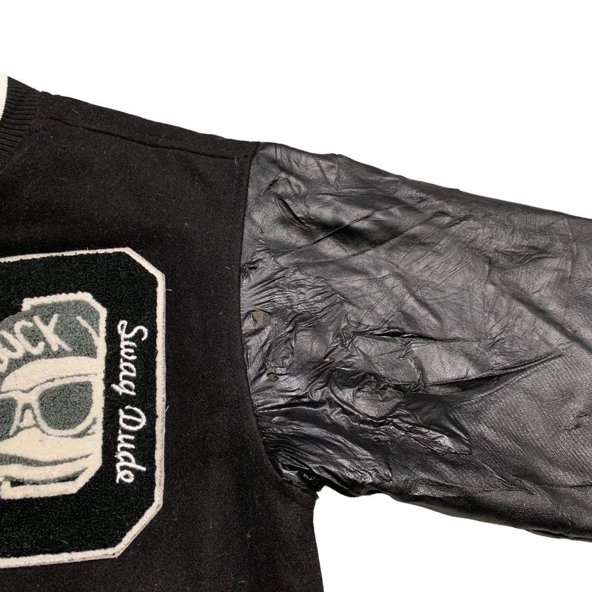 Japanese Brand B One Soul Duck Dude Quackers Varsity Jacket Size US M / EU 48-50 / 2 - 6 Thumbnail