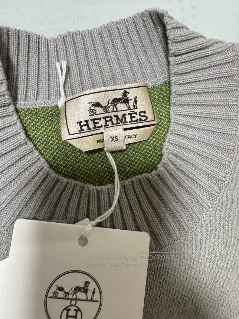 Hermes Hermes Cashmere sweater, 100% cashmere. Size US XS / EU 42 / 0 - 7 Thumbnail