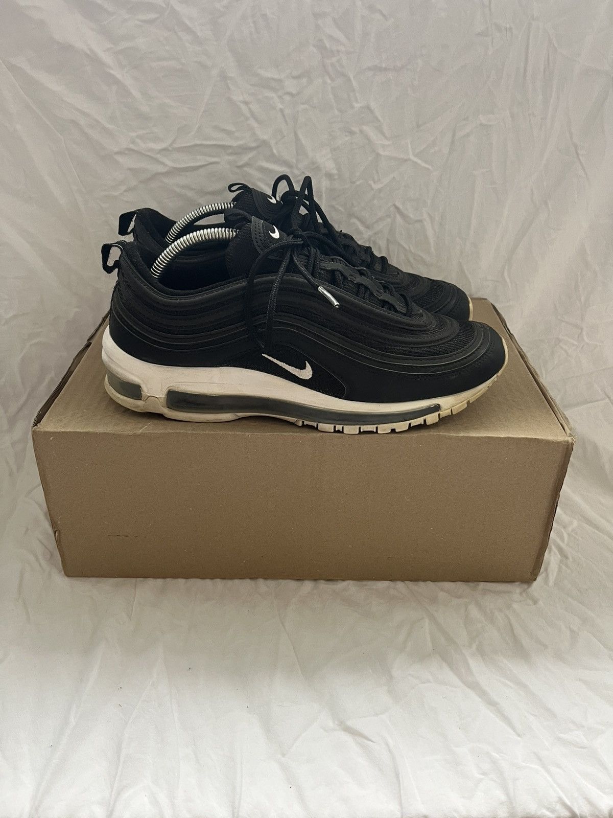 Nike Nike Air Max 97 « White Black »🐼 Size US 8.5 / EU 41-42 - 3 Thumbnail