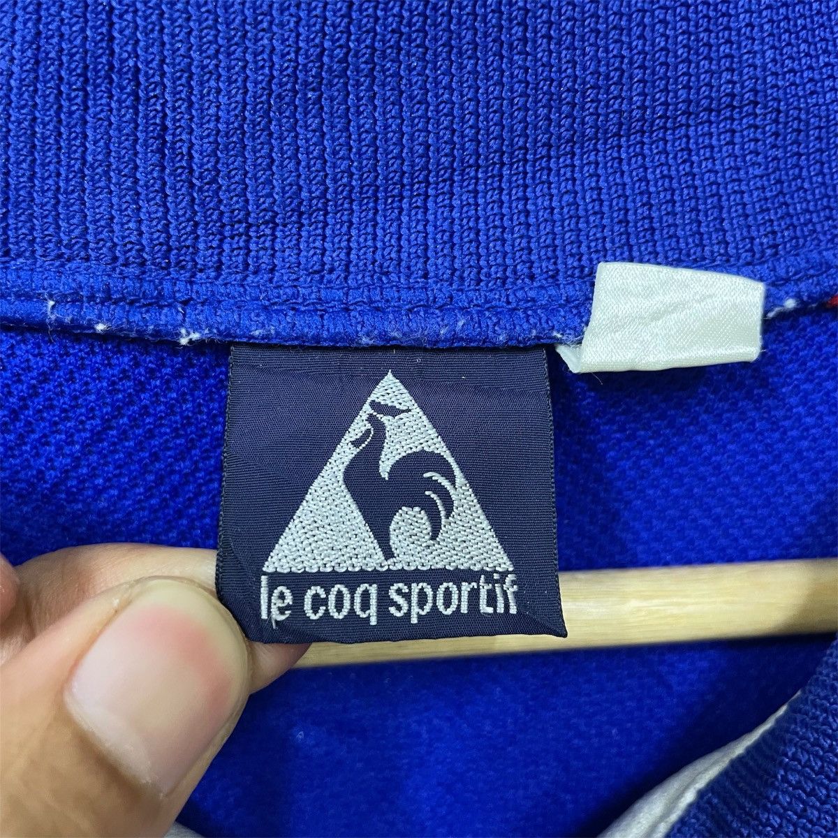 Le Coq Sportif Vintage Le coq Sportif Center logo half zipper Size US XL / EU 56 / 4 - 6 Thumbnail