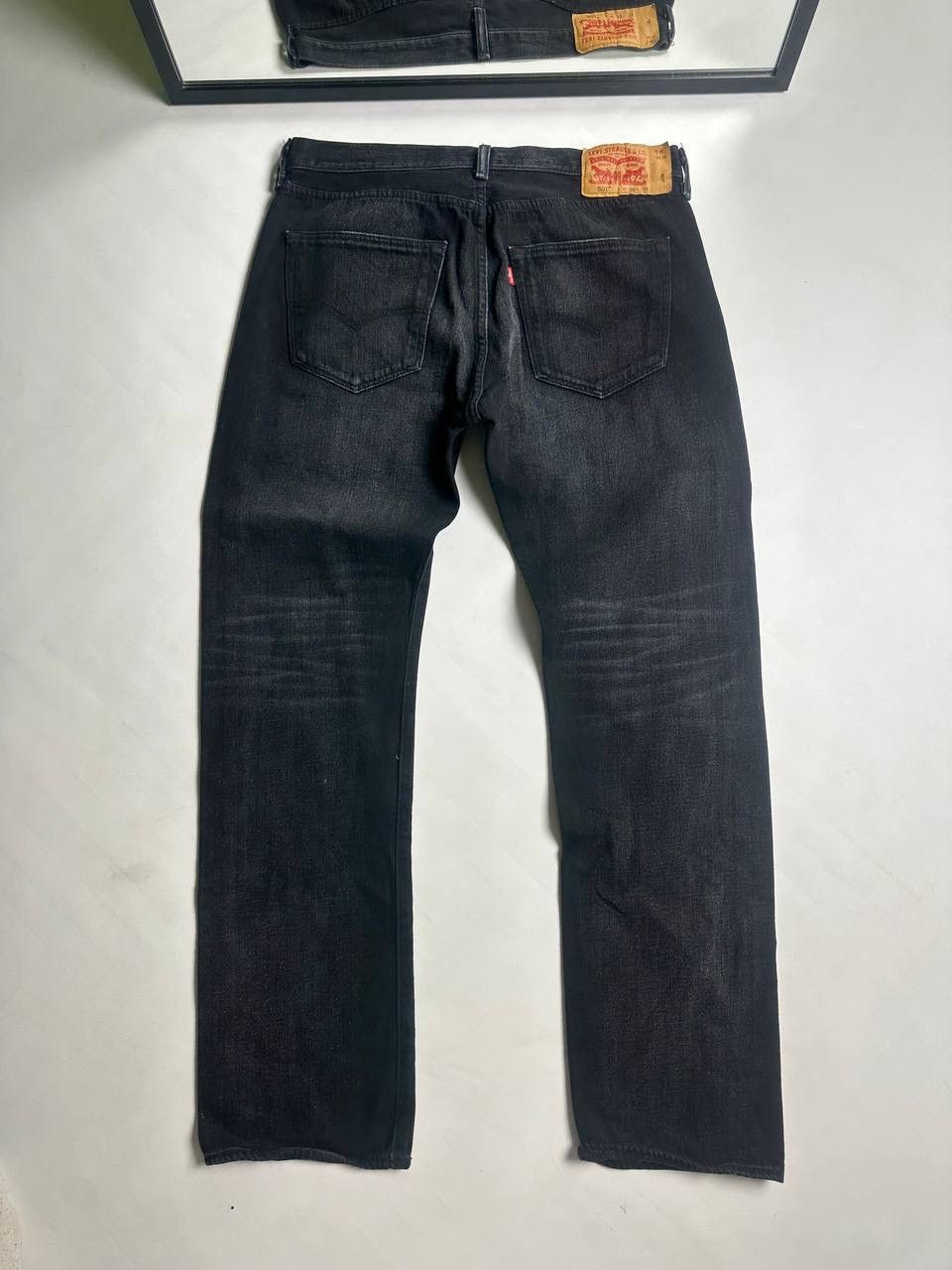 Levi's Vintage 00s Levis Washed Wide Jeans USA streetwear Faded Size US 36 / EU 52 - 1 Thumbnail