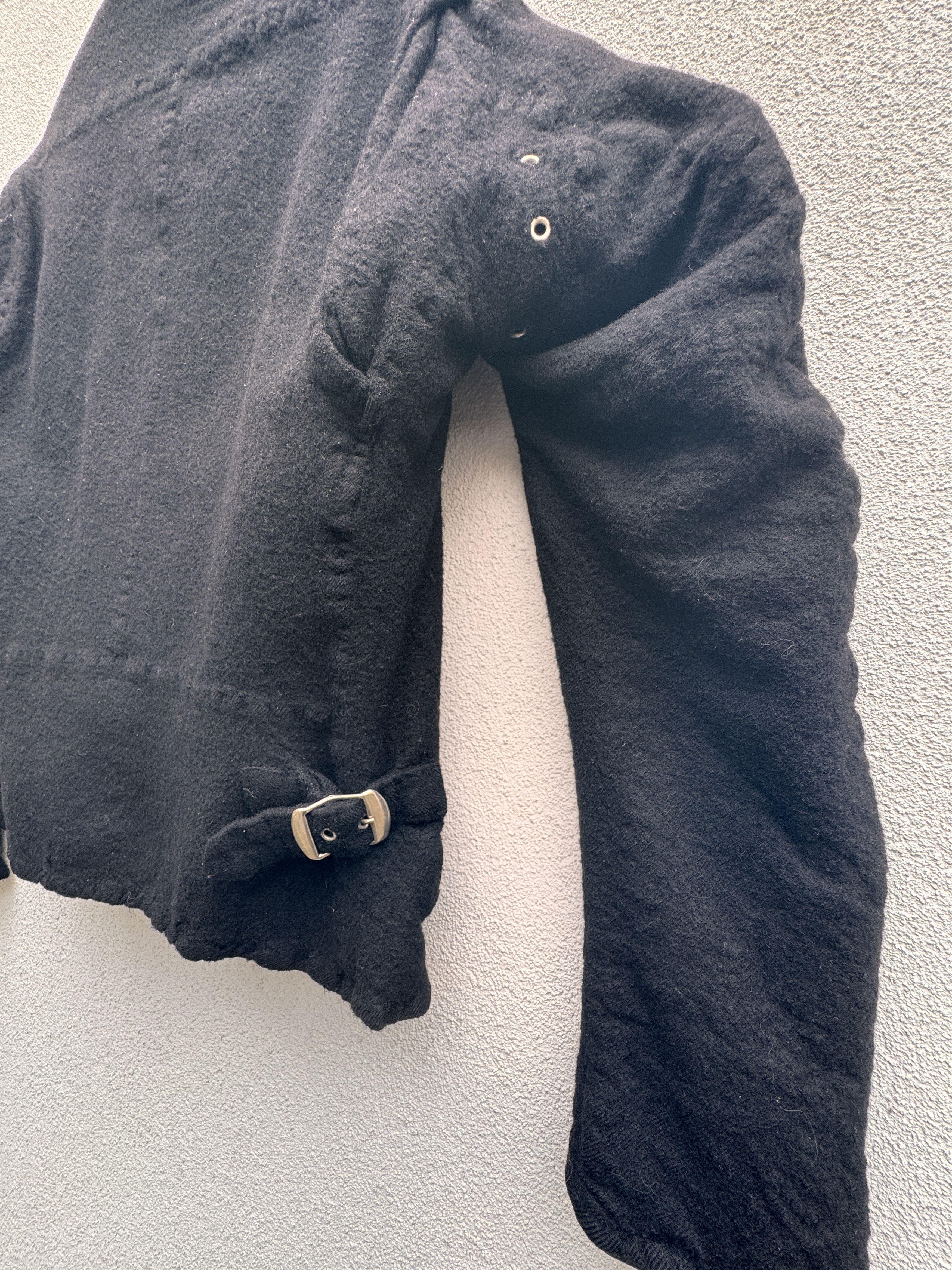 Comme des Garcons Junya Watanabe x Comme des Garcons Biker Wool Jacket Size US M / EU 48-50 / 2 - 10 Thumbnail