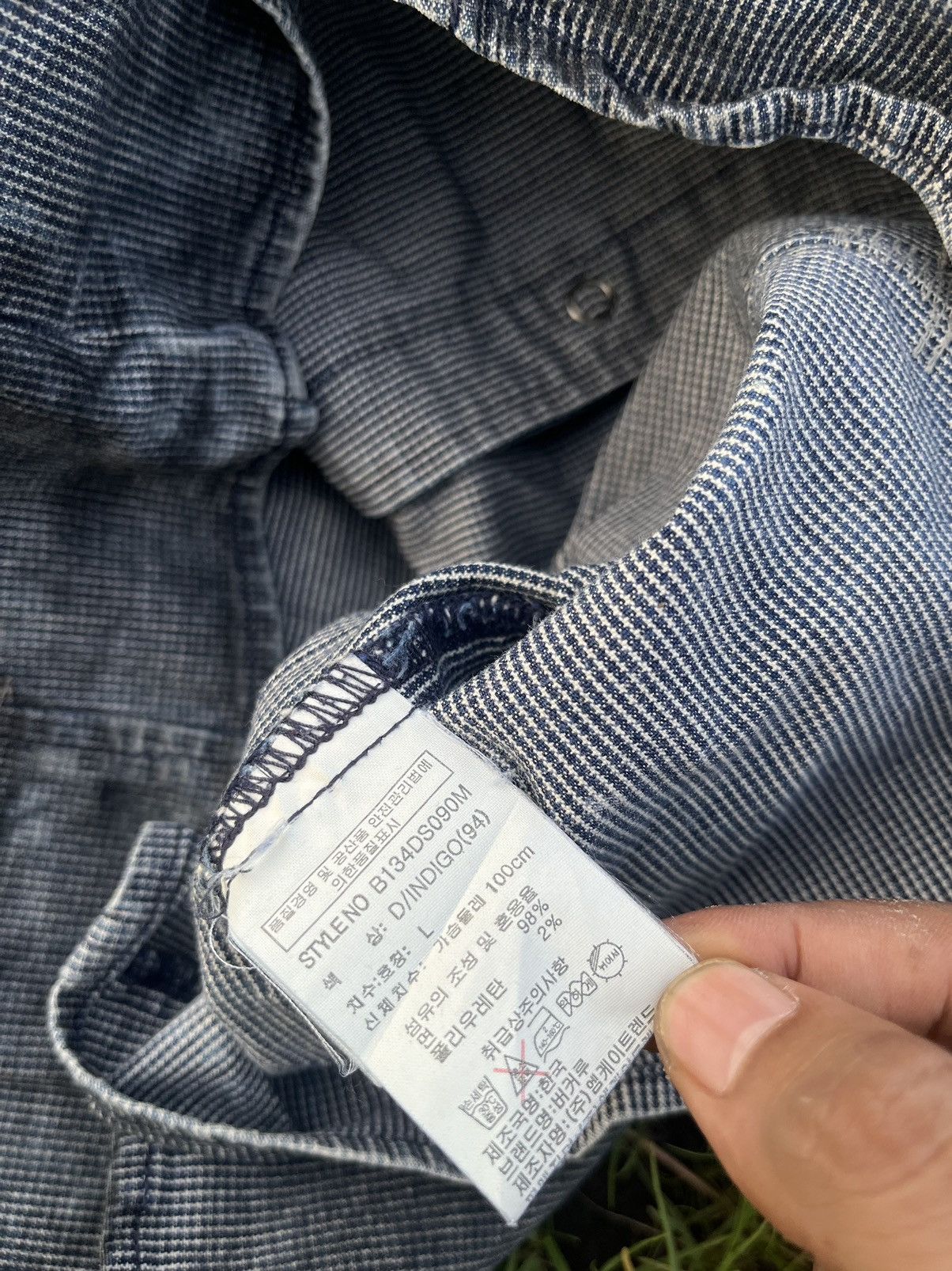 Japanese Brand Buckaroo Washed Denim Shirt Vintage Size US L / EU 52-54 / 3 - 6 Thumbnail