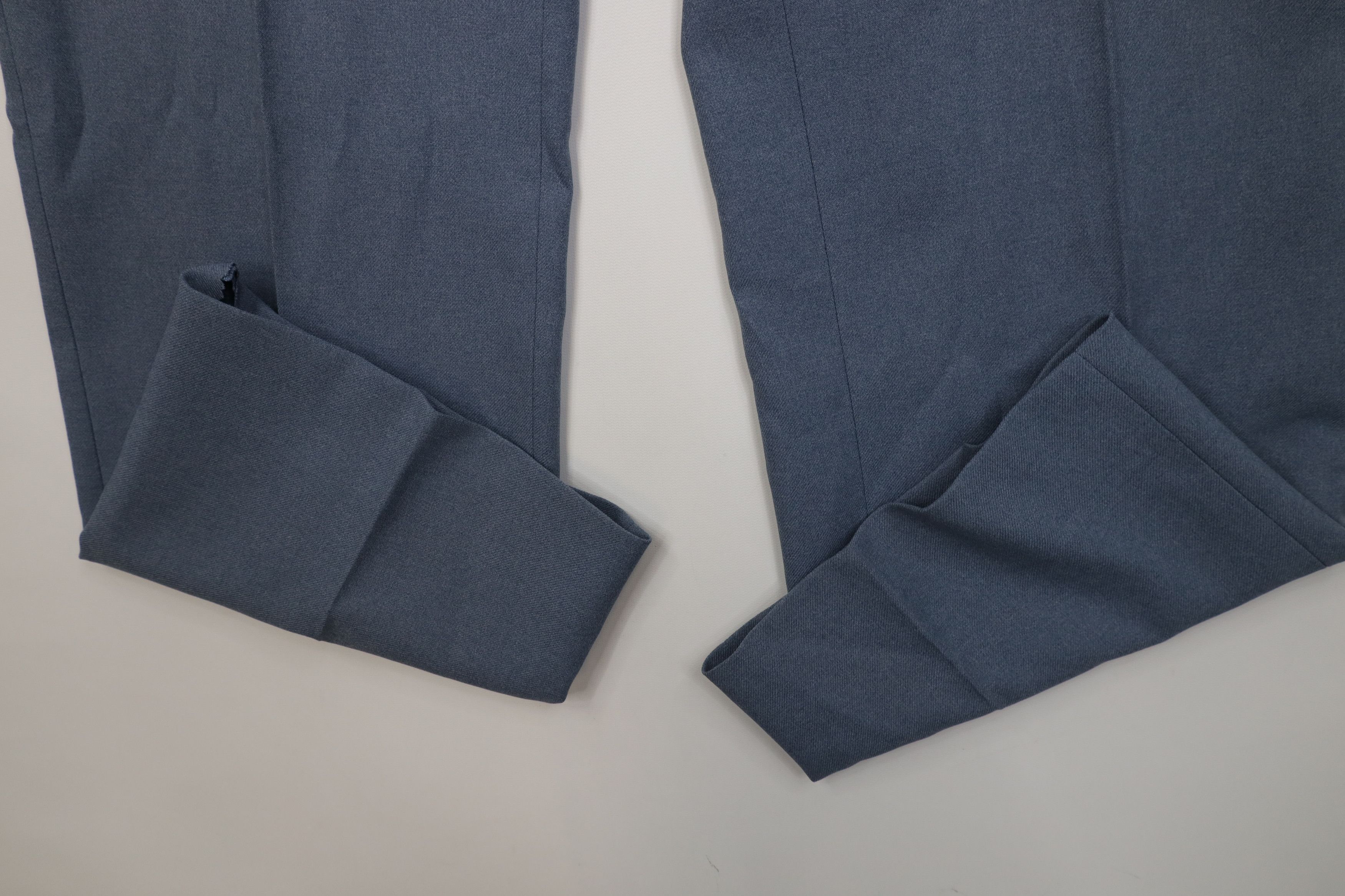 Levi's Vintage 70s Levis Wide Leg Bell Bottoms Chino Pants Blue USA Size US 34 / EU 50 - 5 Thumbnail